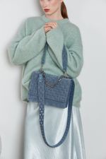 BAD GIRL LARGE BAG BLUE