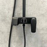 Душевая система Comforty FF074R-CMT черная матовая