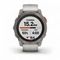 Garmin Fenix 7 Pro Sapphire Solar – титан, серо-оранжевый ремешок