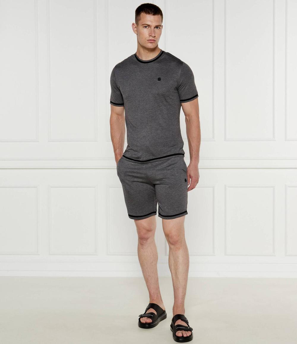 Вверх от пижамы BOSS BLACK - пепельный(50522200)