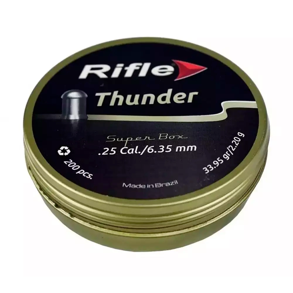 Пули RIFLE Field Series Thunder 6,35 мм 2.20 г (200 шт)