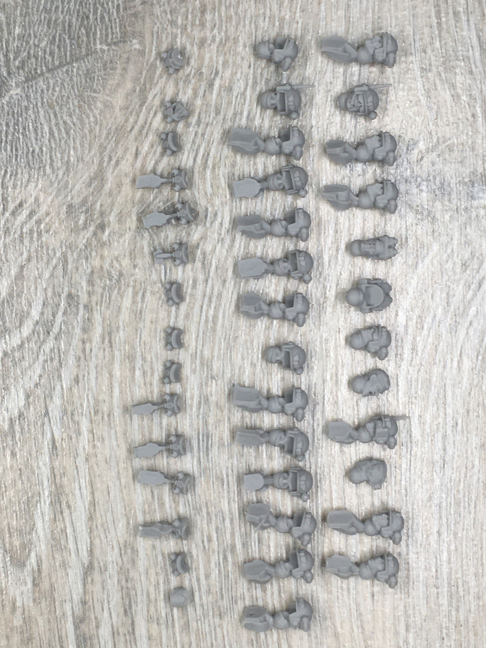 Kasrkin Heads