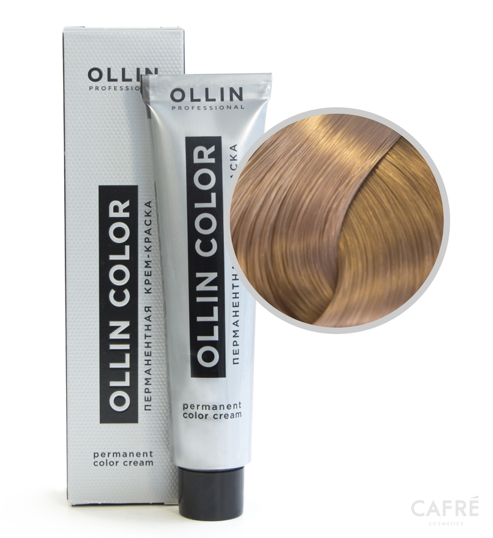 Ollin Color Крем-краска для волос, перманентная, тон №10-31, Светлый блондин золотисто-пепельный, 60 мл