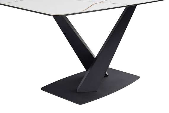 Стол Laurel 180х90 см белая керамика