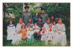 Açıqca \ Открытки \ Postcard Mehmandarovlar ailəsi