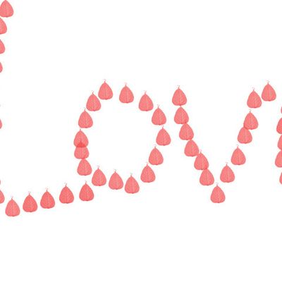 love из сердечек