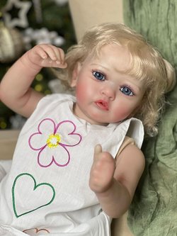 Кукла Реборн мягконабивная 60см в пакете (FA-833)