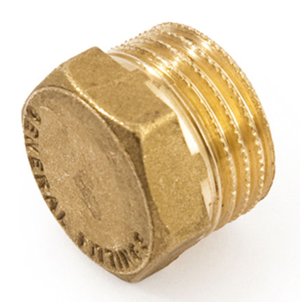 Заглушка 3/4"н латунь