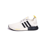 Adidas NMD_R1 STLT Primeknit "White Black Bright Yellow"