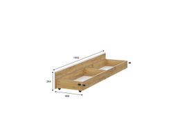 Детская Милан Дуб Золотой/Белый Матовый