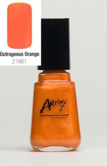 Лак "Outrageous Orange"