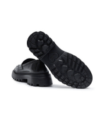 Кожаные мокасины Love Moschino - черный(JA10255G1LJD0)