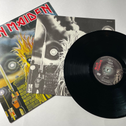 Винтажная виниловая пластинка LP Iron Maiden (Japan 1980) (No Obi)