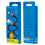 Кабель USB - Lightning BOROFONE BX83 Silicone (белый) 1м