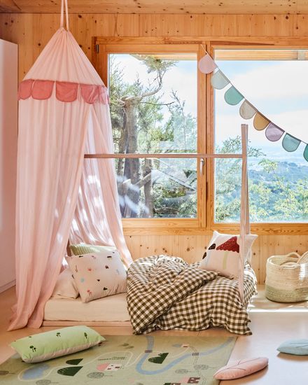 Детская кроватка Maralis из ясеня в виде вигвама 90 x 190 см Испания