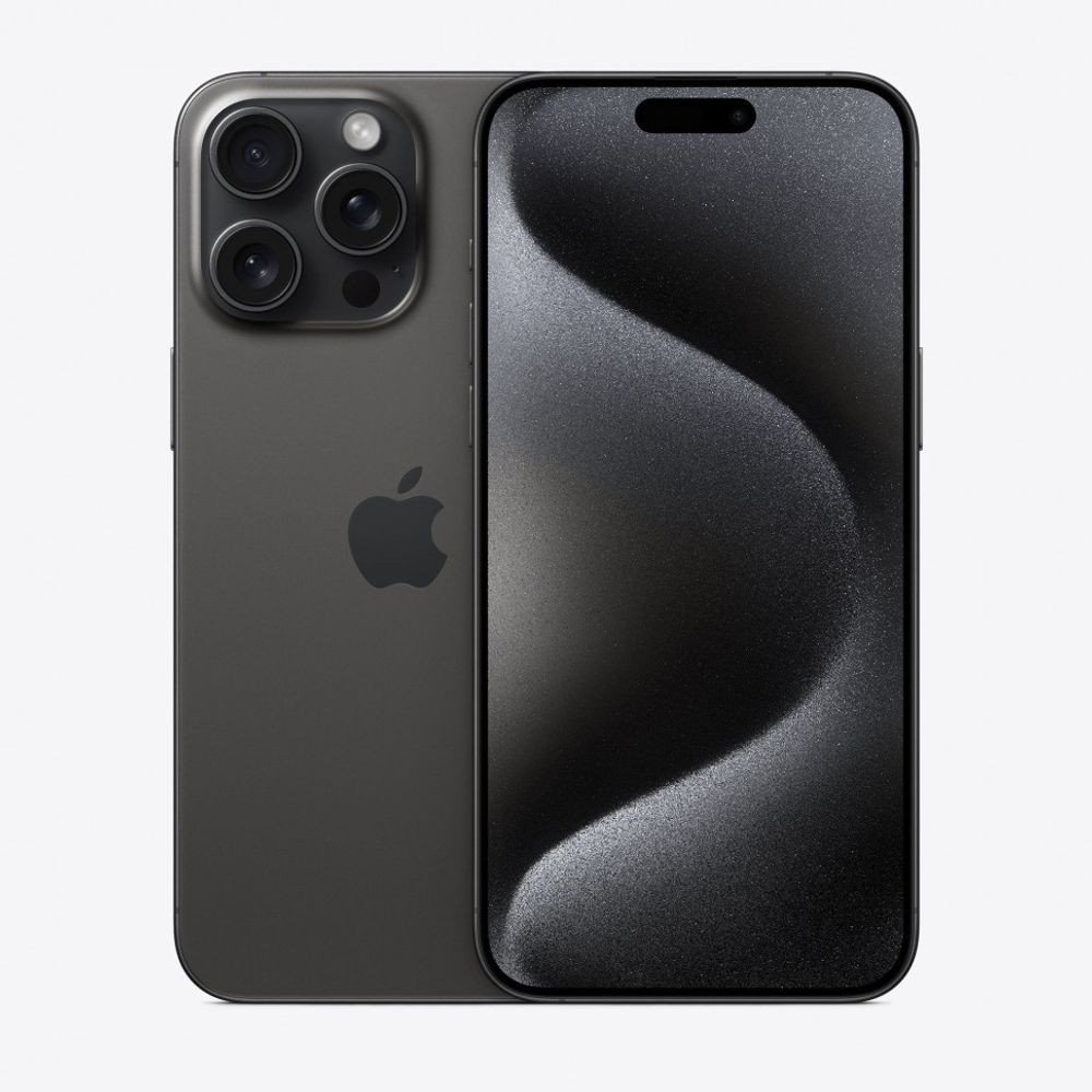 Apple iPhone 15 Pro Max 256 Гб Черный титан (Black Titanium) MU773 Смартфон