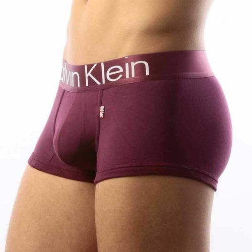 Мужские трусы хипсы фиолетовые Calvin Klein Steel Great Britain Boxer