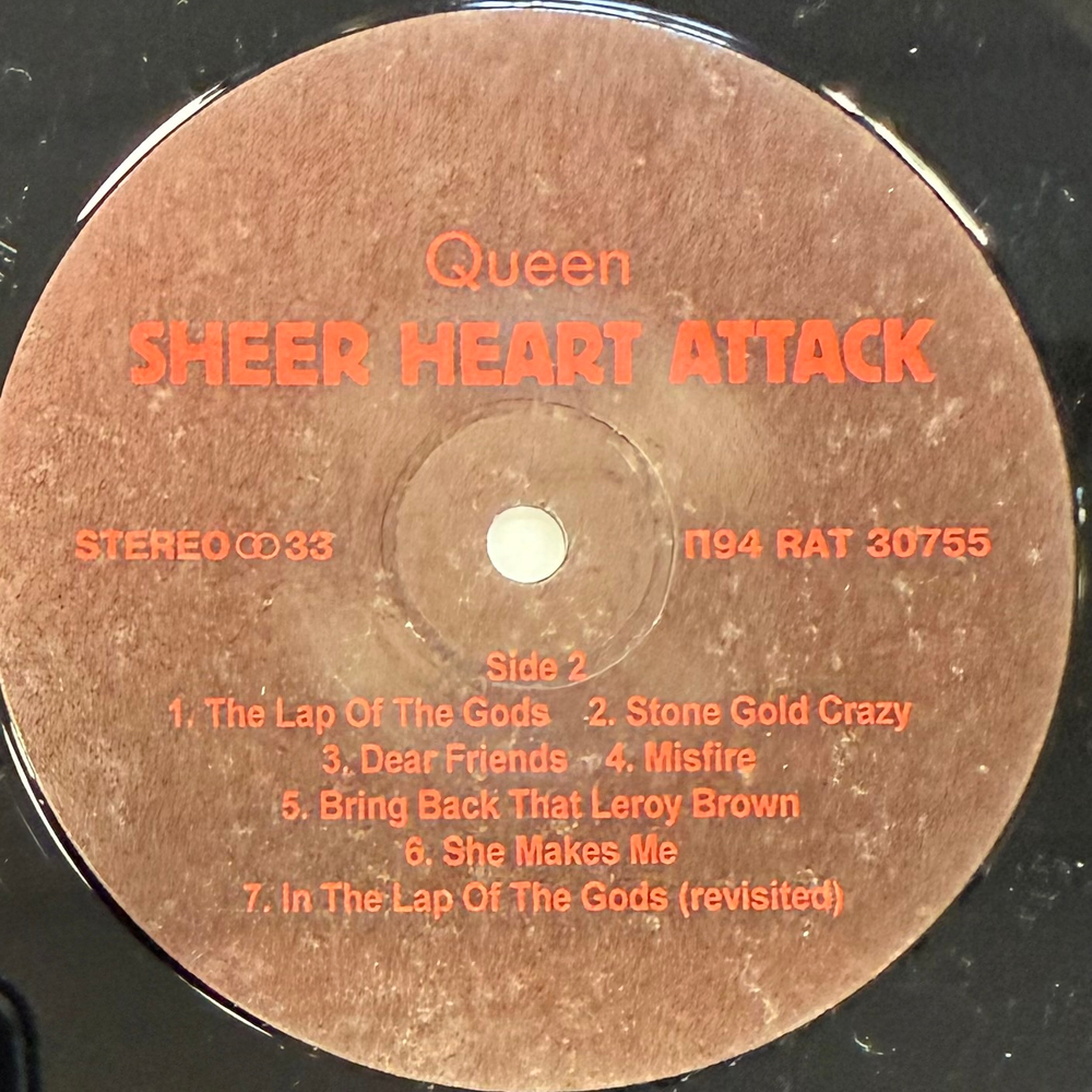 Виниловая пластинка Queen – Sheer Heart Attack LP