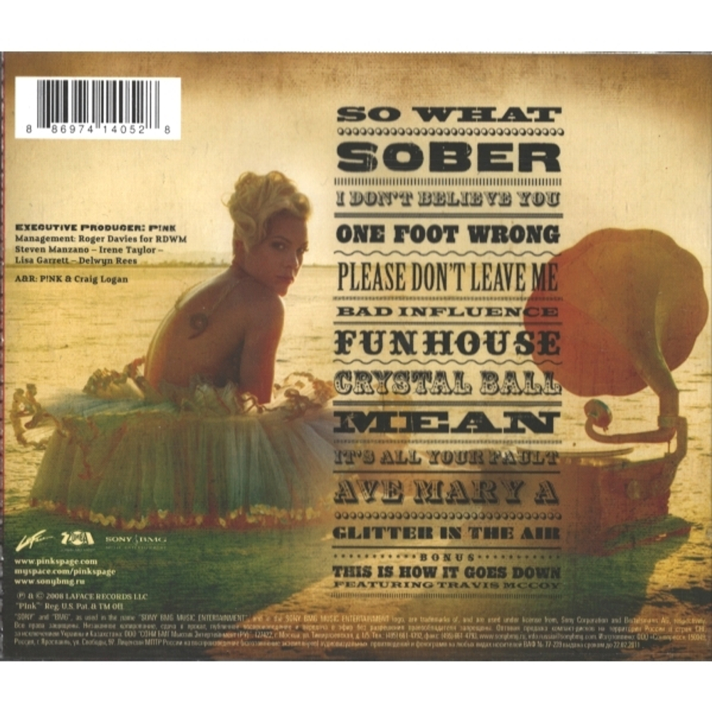 P!nk / Funhouse (RU)(CD)