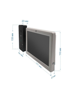 Домофон ST-MР300/7 серия Земля БЕЛЫЙ (TS/SD/WF/IPC/1080P/IP/110 /IC) КОМПЛЕКТ