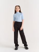 Брюки "Черные" для девочки 7+