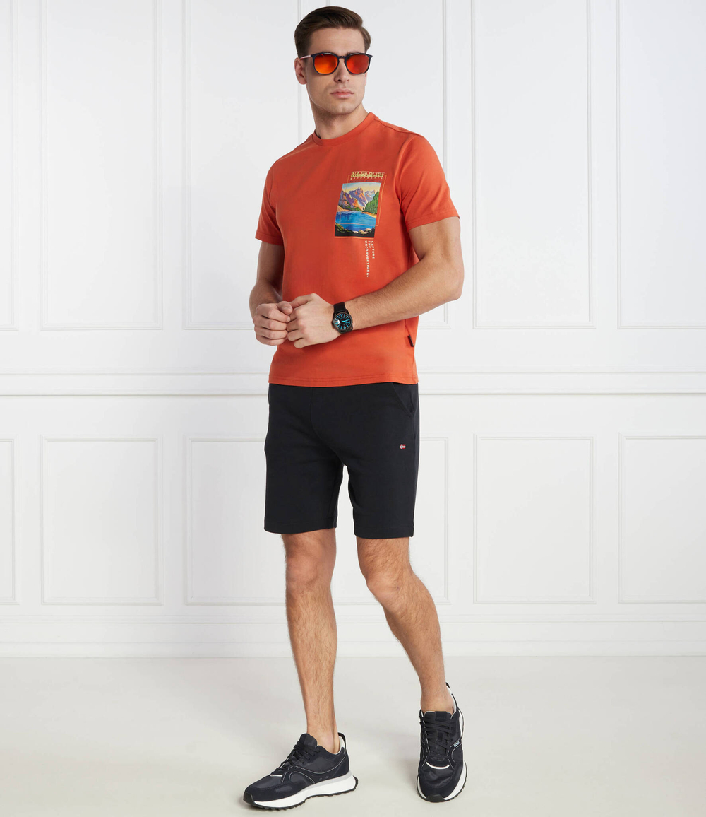 Футболка S-CANADA Napapijri - оранжевый(NP0A4HQM)