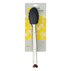 Щипцы кухонные smartchef, 33,5 см, серо-бордовые