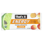 That's It, Energy, органические мини-батончики, смесь манго и лайма, 6 мини-батончиков, 20 г (0,7 унции)