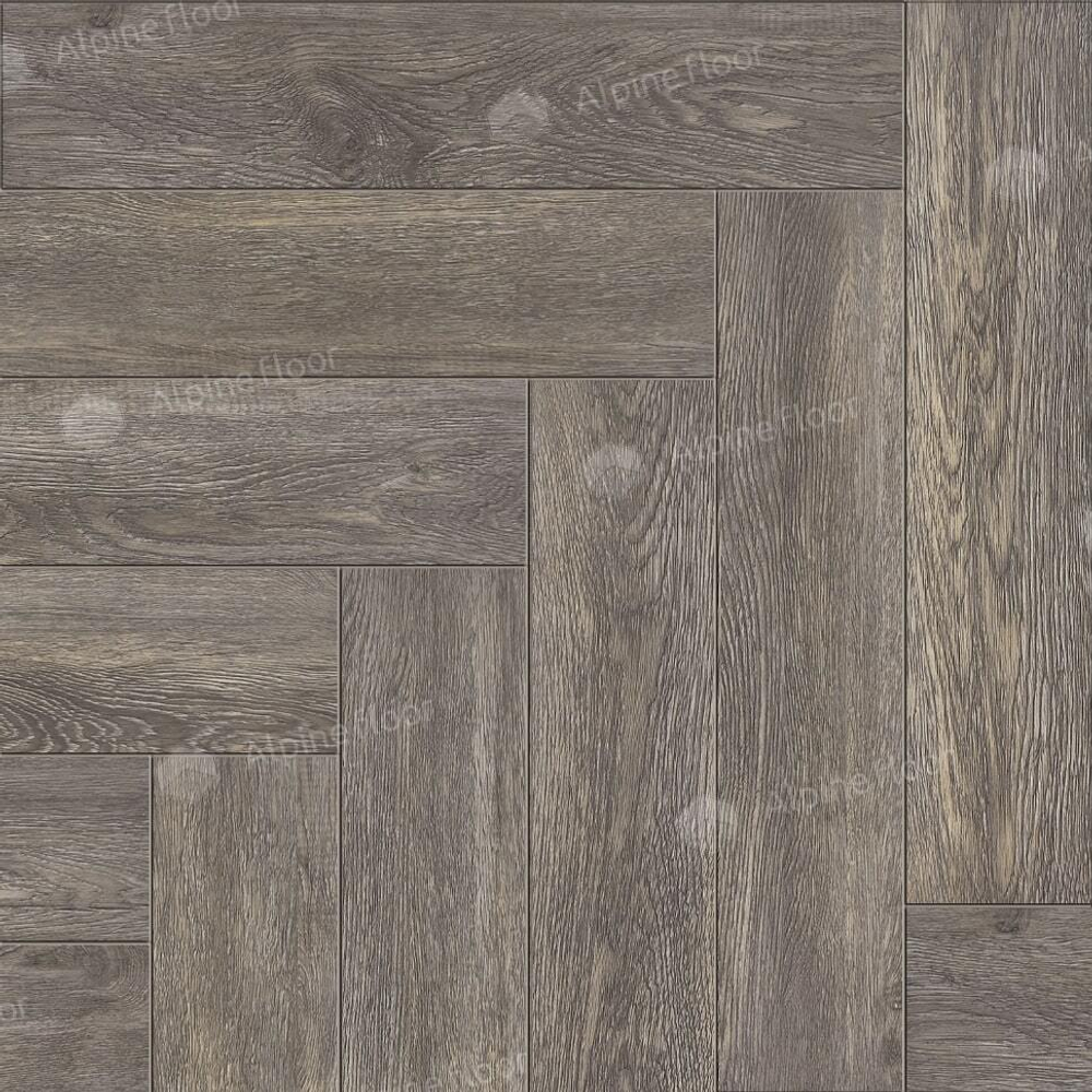 Каменно-полимерная плитка Alpine Floor Parquet Light Венге грей ЕСО 13-8