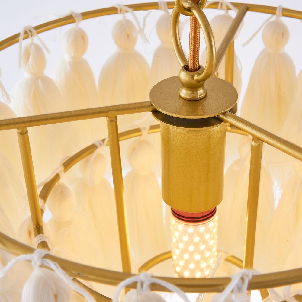 Подвесной светильник TASSEL Бежевый