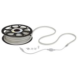 Светодиодная неоновая лента ЭРА N2835-120-IP67-220V-20m-2700 теплый белый | Светодиодный неон 220В и аксессуары