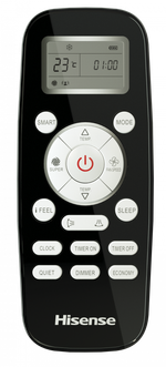 Мульти сплит-система Hisense на 2 комнаты (25+35 кв.м.) Black