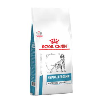 Корм для собак, Royal Canin Hypoallergenic HME 23 Moderate Calorie, с пищевой аллергией или непереносимостью