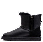 UGG Mens Classic Mini Double Zip Metallic Black