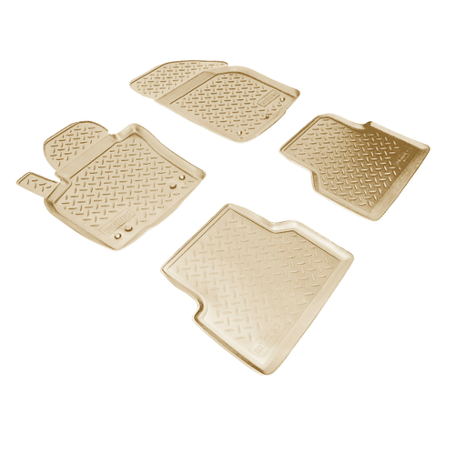 Ковры в салон Norplast/Unidec для Volkswagen Tiguan (2011-2016), Бежевый, арт.NPL-Po-95-51-B