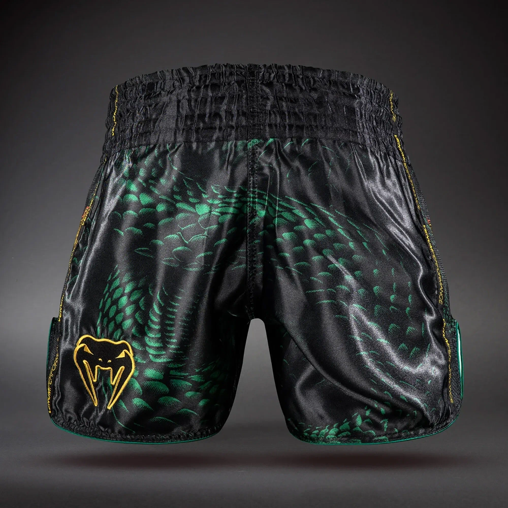 Шорты Venum Matupa Muay Thai black/green/gold