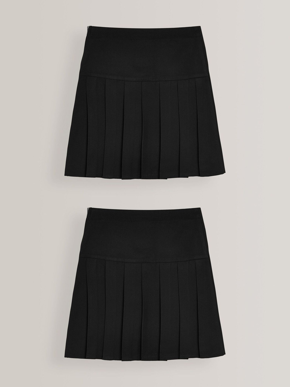 Юбка школьная для девочки Next 493-743 2 шт., Черный