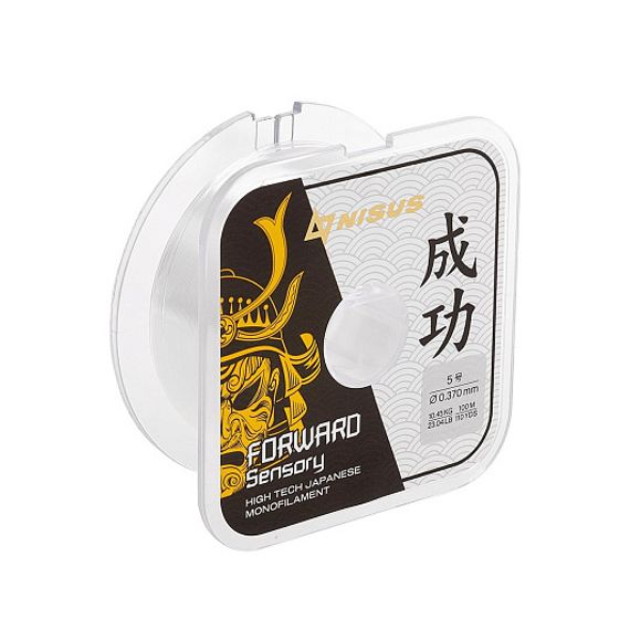 Леска FORWARD Sensory 0,370mm/100m Nylon Transparent (N-FS-0370-100) Nisus