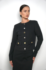Жакет «Завещание Жаклин» в черном
