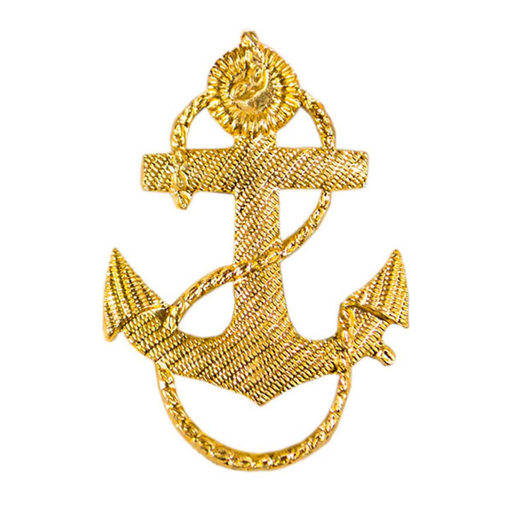 Эмблема петличная Сухопутные войска, металл. золотой