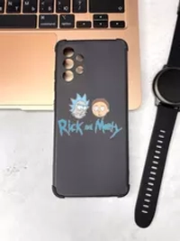 Чехол силикон принт. Усиленные углы. Rick and Morty