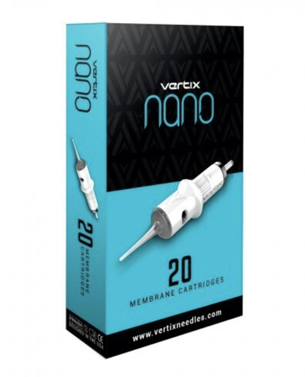 VERTIX NANO 25/1RLLT Картриджи 20 шт для перманентного макияжа и тату.