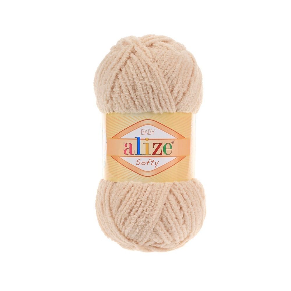ALIZE &quot;SOFTY&quot; 100% Микрополиэстер, 50 гр., 115 м, Медовый