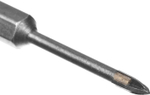 STAYER 3 мм, 4х кромка, HEX 1/4, Сверло по стеклу и кафелю (2985-03)
