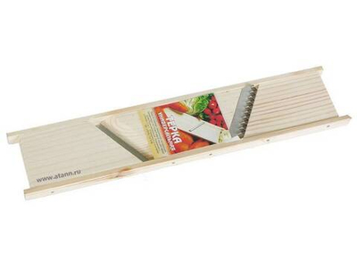 Терка-шинковка 2в1 дерево