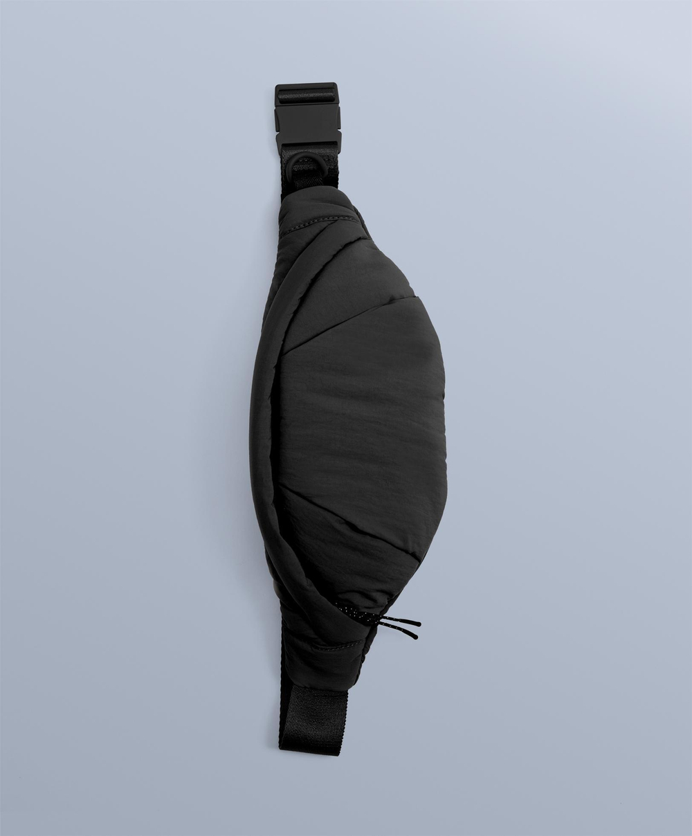 OYSHO Водонепроницаемая нейлоновая поясная сумка, черный