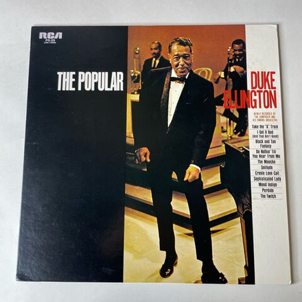 Винтажная виниловая пластинка LP Дюк Эллингтон Duke Ellington And His Orchestra, The Popular Duke Ellington (Япония 1976) (Без Оби)