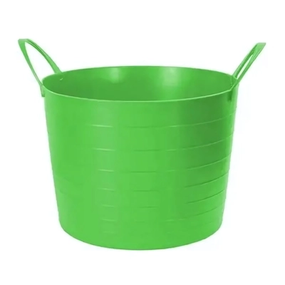 Таз-корзина мягкая 27л ярко-зеленый 0,3,375х0,375м