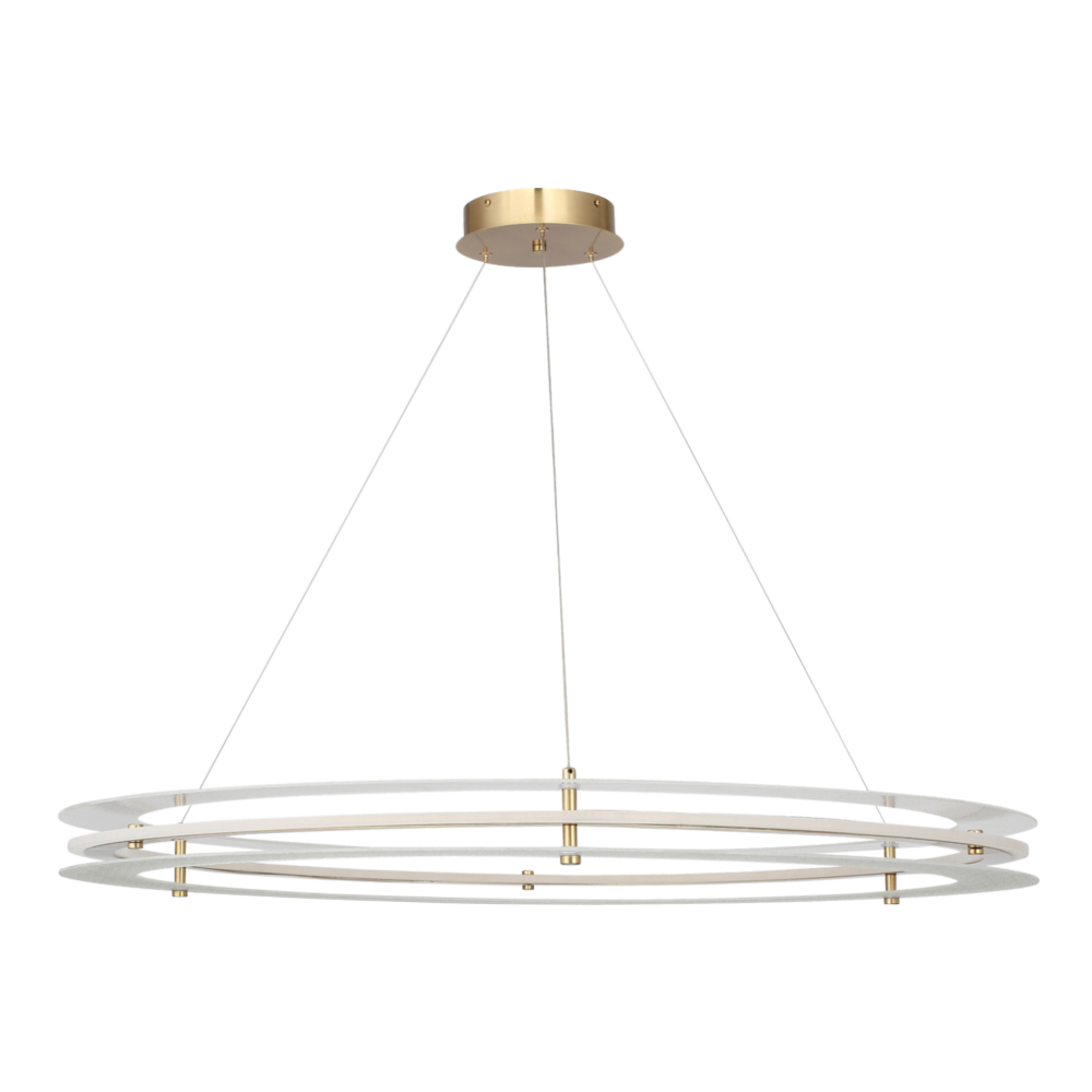 SL6245.213.01 Светильник подвесной ST-Luce золотистый/Прозрачный LED 1*70W 4000K FAGY