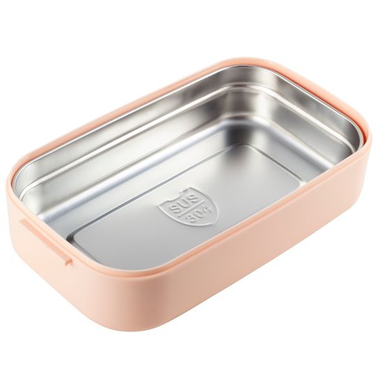 Ланч бокс 700 мл. Kamille KM 2133 (пластик, нержавеющая сталь)